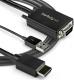 Kabel StarTech HDMI - D-Sub (VGA) + USB-A 2m czarny (VGA2HDMM2M) 7