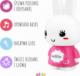 Alilo Alilo Króliczek Big Bunny G7C - różowy 20