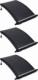 vidaXL Solarne podgrzewacze wody w basenie, łuki, 3 szt., 110x65 cm! 1
