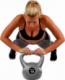 Kettlebell Movit Kettlebell Hantle szara - 12 kg 1