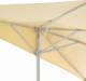 Garthen Parasol ogrodowy półokrągły beżowy 2,7 m 2