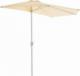 Garthen Parasol ogrodowy półokrągły beżowy 2,7 m 3