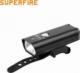 Superfire Latarka rowerowa GT-R1, 200lm, USB 1