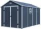 G21 G21 Domek ogrodowy Boston 882 - 241 x 366 cm, plastik, szary 6