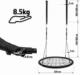 Huśtawka Physionics Huśtawka Physionics w kształcie koła, siatka, 120 cm, czarna 1