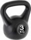 Kettlebell Maxxiva MAXXIVA Kettlebell, czarny, 3 kg 1