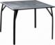 Rojaplast Metalowy stół ogrodowy - 72 x 90 x 90 cm 3