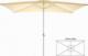 Garthen Ogrodowy parasol - prostokątny 2x3 m - champagne 1