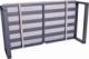Rojaplast PORTLAND Zestaw ogrodowy, aluminium, szary 1