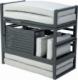 Rojaplast PORTLAND Zestaw ogrodowy, aluminium, szary 7