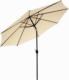 Garthen Parasol składany 2,9 m - beżowy 1