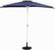 Garthen Parasol ogrodowy półokrągły ciemny niebieski 2,7 m 1
