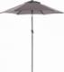 Garthen Składany parasol z rączką, 210 cm, antracyt 4