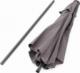 Garthen Składany parasol z rączką, 210 cm, antracyt 5