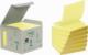 Post-It 3M Ekologiczne karteczki samoprzylepne Post-it_ Z-Notes z certyfikatem PEFC Recycled, Żółte, 76x76mm, 6 bloczków po 100 kar 1