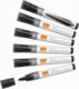 Nobo Markery Liquid Ink, czarne, 10 szt 1915377 1