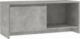 vidaXL vidaXL Szafka pod TV, szarość betonu, 90x35x40 cm, płyta wiórowa 2