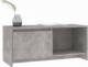 vidaXL vidaXL Szafka pod TV, szarość betonu, 90x35x40 cm, płyta wiórowa 4