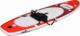 vidaXL Nadmuchiwana deska SUP z akcesoriami, czerwona, 300x76x10 cm 2