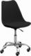 Krzesło biurowe vidaXL 338301 Czarne 1