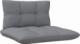 vidaXL vidaXL 3-osobowa sofa ogrodowa z szarymi poduszkami, drewno sosnowe 4