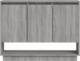 vidaXL Szafka, szary dąb sonoma, 97x31x75 cm, płyta wiórowa 5