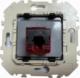Efapel EFAPEL QUADRO45 GNIAZDO KOMPUTEROWE RJ45 KAT6 45455 KWPM CZARNY 2