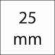 Format Bit do śrub z rowkiem prostym 1/4", zbliżony do DIN 3126 C 6,3, ciągliwo-twardy, ze strefą skrętną FORMAT 2