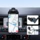 Joyroom Joyroom Uchwyt samochodowy Joyroom JR-ZS283 Dash & Windshield Car Mount Black 2