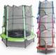 Trampolina ogrodowa Bituxx M17513 z siatką wewnętrzną 4.5 FT 140 cm 6