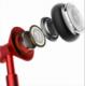 Słuchawki Dudao Dudao przewodowe słuchawki douszne 3,5 mm mini jack czerwony (X8Pro red) 2