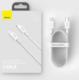 Kabel USB Baseus USB-C - Lightning 1 m Biały (6953156205314) 15