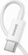 Kabel USB Baseus USB-C - Lightning 1 m Biały (6953156205314) 3