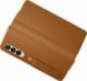 Samsung Samsung Leather Flip Cover etui pokrowiec do Samsung Galaxy Z Fold 3 obudowa z klapką podstawka brązowy (EF-FF926LAEGWW) 5