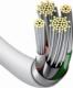 Baseus Baseus Superior kabel USB - Lightning 2,4A 0,25 m Biały (CALYS-02) 13