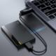 Kabel USB Baseus Baseus kieszeń na dysk HDD SSD obudowa dysku SATA 2,5 USB 3.2 Gen 1 (5 Gbps) micro USB SuperSpeed + kabel czarny (CAYPH-A01) 7