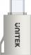 Adapter USB Unitek A1025GNI USB-C - USB Srebrny  (A1025GNI) 2