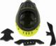 Author Kask fullface Author Hot Shot X9 czarny mat-żółty fluo 52-54 3