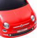 vidaXL Elektryczny samochód jeździk Fiat 500, czerwony 5