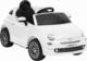 vidaXL Elektryczny samochód jeździk Fiat 500, biały 1