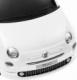 vidaXL Elektryczny samochód jeździk Fiat 500, biały 5