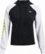 Under Armour Bluza damska Under Armour Rival Fleece CB Hoodie czarno-biała 1365861 002 S 1