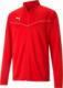 Puma Bluza męska Puma teamRISE Training Poly Jacket czerwona 657392 01 2XL 1