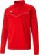Puma Bluza męska Puma teamRISE 1 4 Zip Top czerwona 657394 01 2XL 1