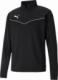Puma Bluza męska Puma teamRISE 1 4 Zip Top czarna 657394 03 L 1