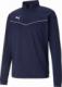 Puma Bluza męska Puma teamRISE 1 4 Zip Top Peacoat-Pu granatowa 657394 06 2XL 1