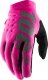100% Rękawiczki 100% BRISKER Women's Glove neon pink black roz. S (długość dłoni 168-174 mm) 3