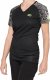 100% Koszulka damska 100% AIRMATIC Women's Jersey krótki rękaw black floral roz. S (NEW 2021) 4