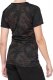 100% Koszulka damska 100% AIRMATIC Women's Jersey krótki rękaw black floral roz. XL (NEW 2021) 2