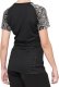 100% Koszulka damska 100% AIRMATIC Women's Jersey krótki rękaw black floral roz. XL (NEW 2021) 5
